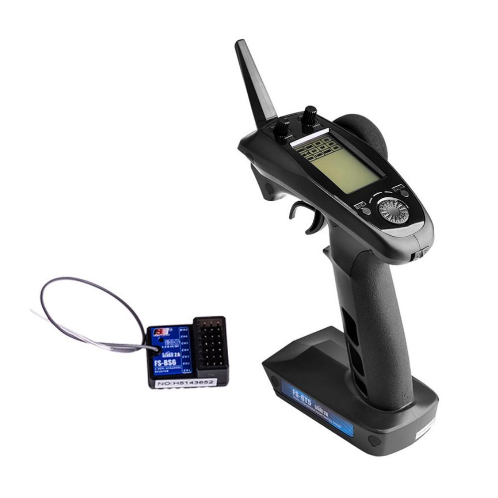 FlySky FS-GT5 2.4G 6CH AFHDS RC Transmitter w/ FS-BS6 Receiver for RC Car Boat Model
FlySky FS-GT5 2.4G 6CH AFHDS RC Transmitter w/ FS-BS6 Receiver for RC Car Boat Model