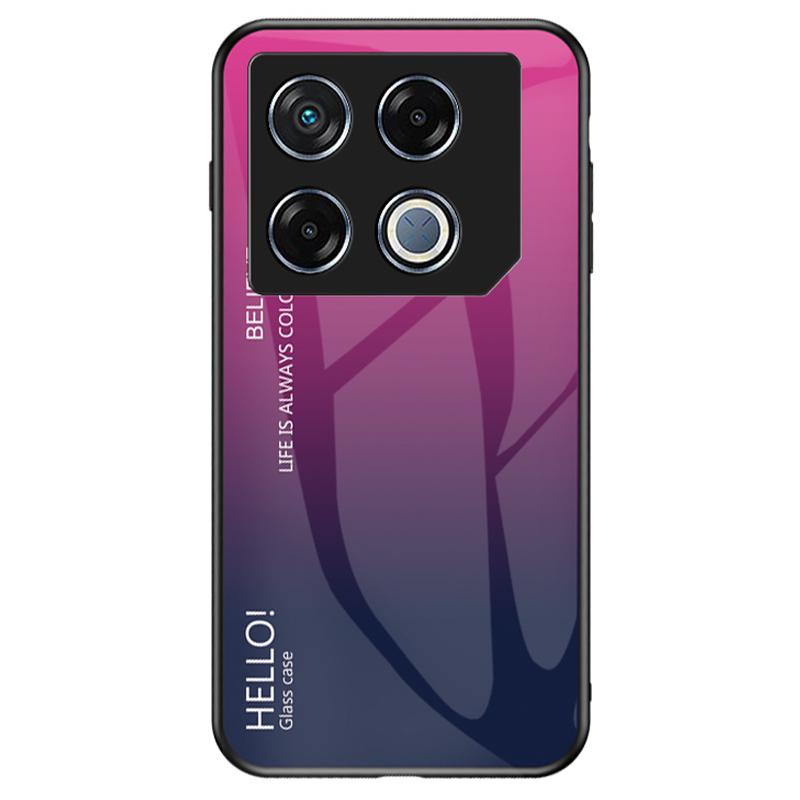 Для Infinix GT 20 Pro 5G Чохол із загартованого скла PC+TPU Захисна накладка для телефону Gradient Rose
Для Infinix GT 20 Pro 5G Чохол із загартованого скла PC+TPU Захисна накладка для телефону Gradient Rose