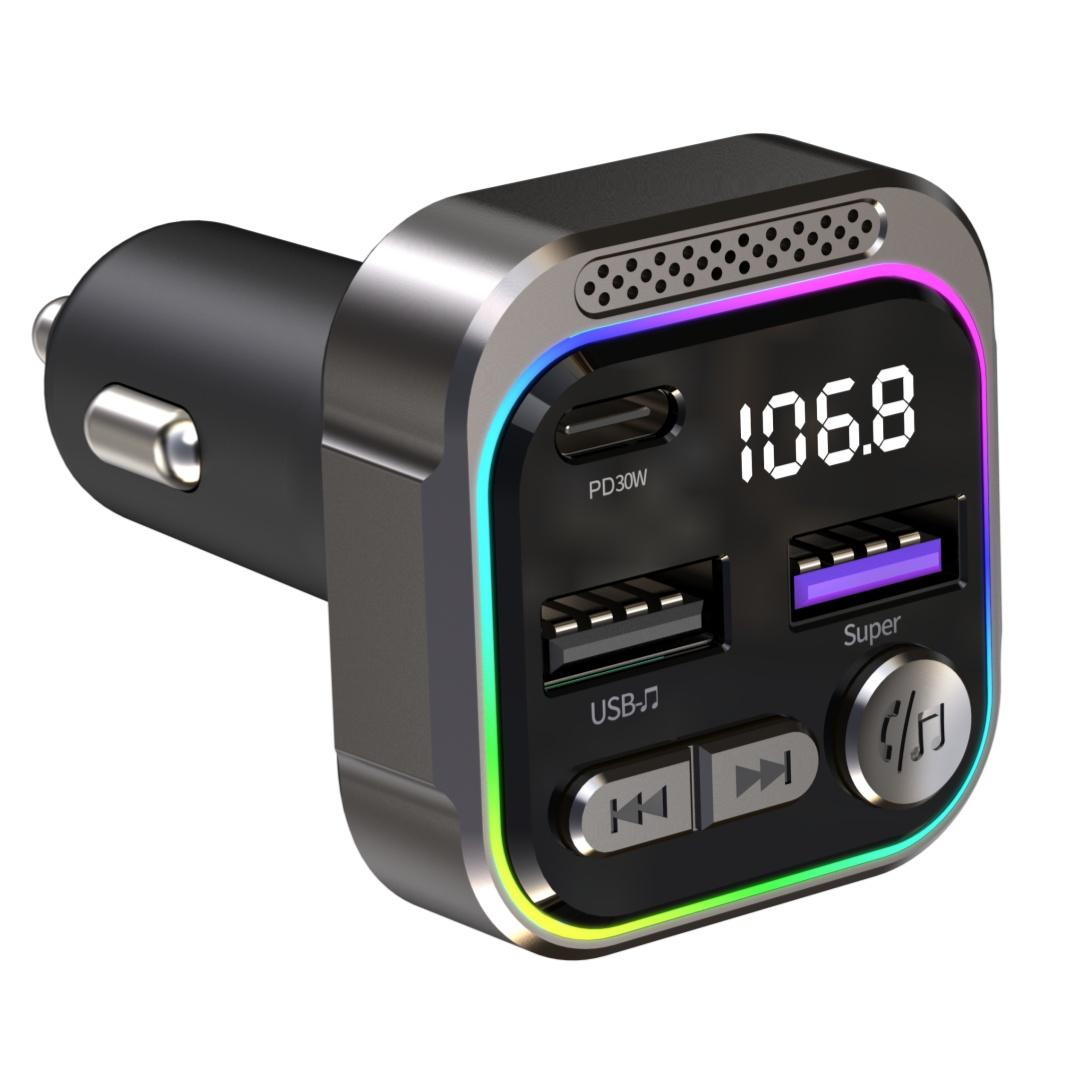 C54 Сплавний Автомобільний Bluetooth-сумісний Адаптер FM-трансмітер MP3-плеєр PD 30 Вт Type-C+Подвійний USB Автомобільний Зарядний Пристрій Type A
C54 Сплавний Автомобільний Bluetooth-сумісний Адаптер FM-трансмітер MP3-плеєр PD 30 Вт Type-C+Подвійний USB Автомобільний Зарядний Пристрій Type A