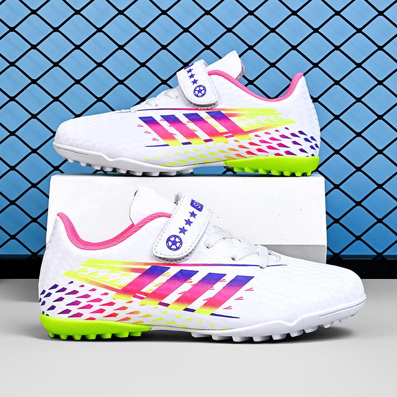 Children s football shoes boys AG spikes artificial grass sports outdoor game training shoes TF broken nails flat bottom girls 30
Children s football shoes boys AG spikes artificial grass sports outdoor game training shoes TF broken nails flat bottom girls 30