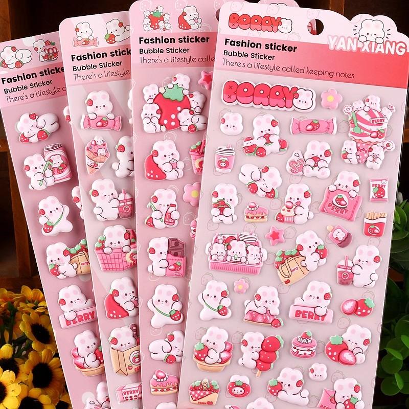 Cartoon Animal 3D Stickers Kawaii Bunny Bubble Stickers DIY School Stationery Sticker Phone Case Sticker Aesthetic Sticker
Cartoon Animal 3D Stickers Kawaii Bunny Bubble Stickers DIY School Stationery Sticker Phone Case Sticker Aesthetic Sticker