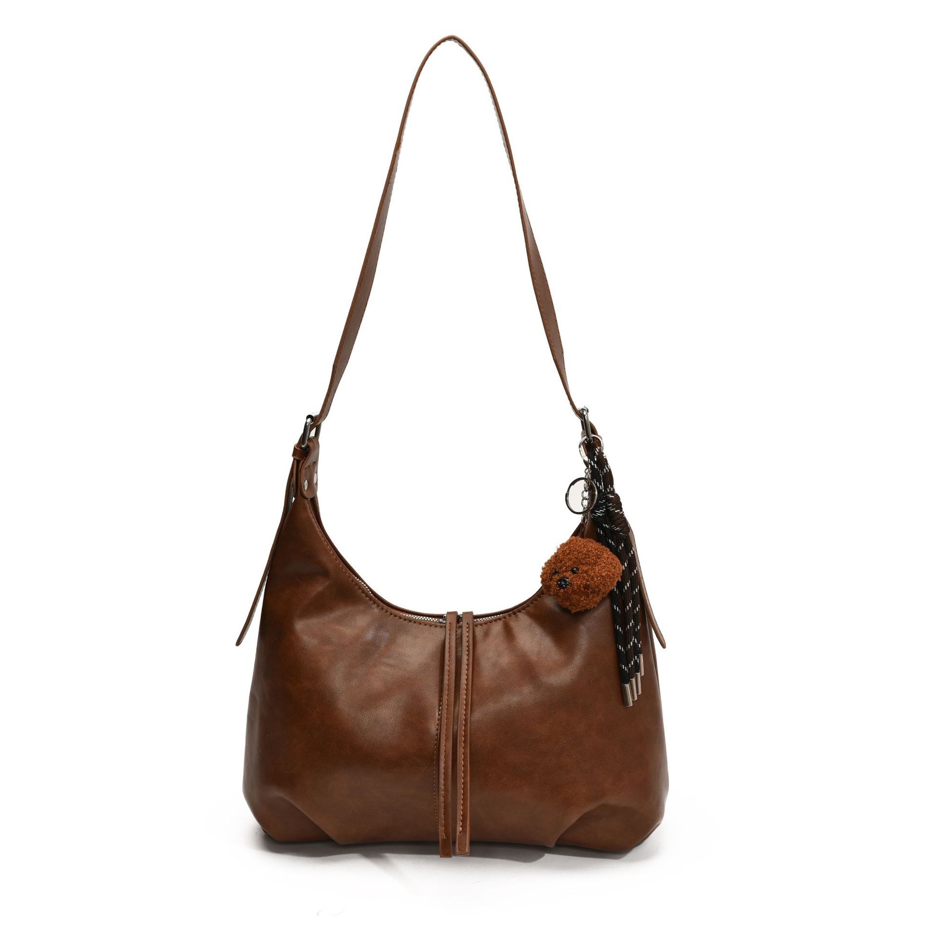 Retro simple women s bag, versatile large-capacity armpit bag, women s Korean trendy shoulder bag, fashionable commuter crossbody bag no pendant коричневий
Retro simple women s bag, versatile large-capacity armpit bag, women s Korean trendy shoulder bag, fashionable commuter crossbody bag no pendant коричневий