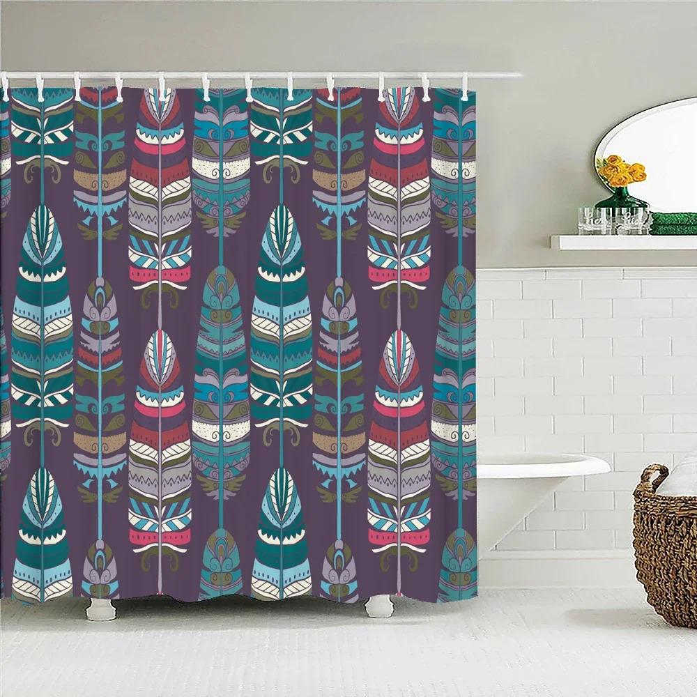 Bohemia 3D Shower Curtains Fabric Print Boho Waterproof Bathroom Curtain With Hooks Decor Multiple Size Options Bathtub Scre W60H190(CM)-1 Pcs
Bohemia 3D Shower Curtains Fabric Print Boho Waterproof Bathroom Curtain With Hooks Decor Multiple Size Options Bathtub Scre W60H190(CM)-1 Pcs