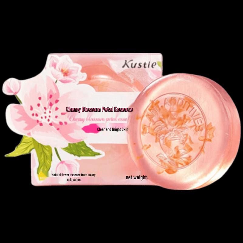 Kustie Cherry Blossom Petal Essential Oil Soap 100g
Kustie Cherry Blossom Petal Essential Oil Soap 100g