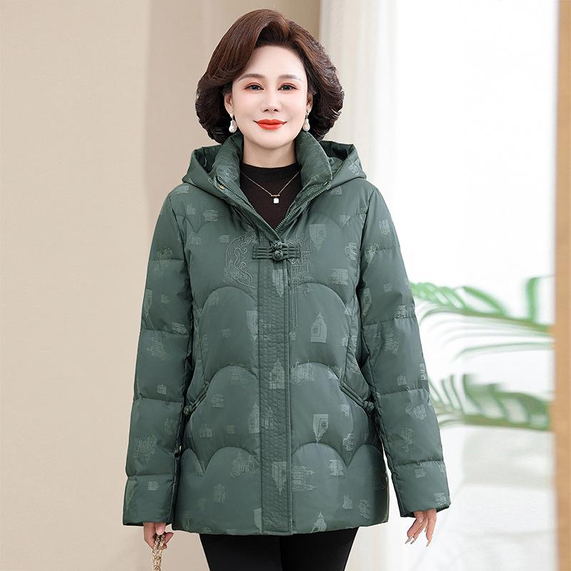 2025 Winter Women s Thick Hooded Down Jacket for Moms & Grandmas 3XL (120-135 lbs) темно-зелений колір
2025 Winter Women s Thick Hooded Down Jacket for Moms & Grandmas 3XL (120-135 lbs) темно-зелений колір