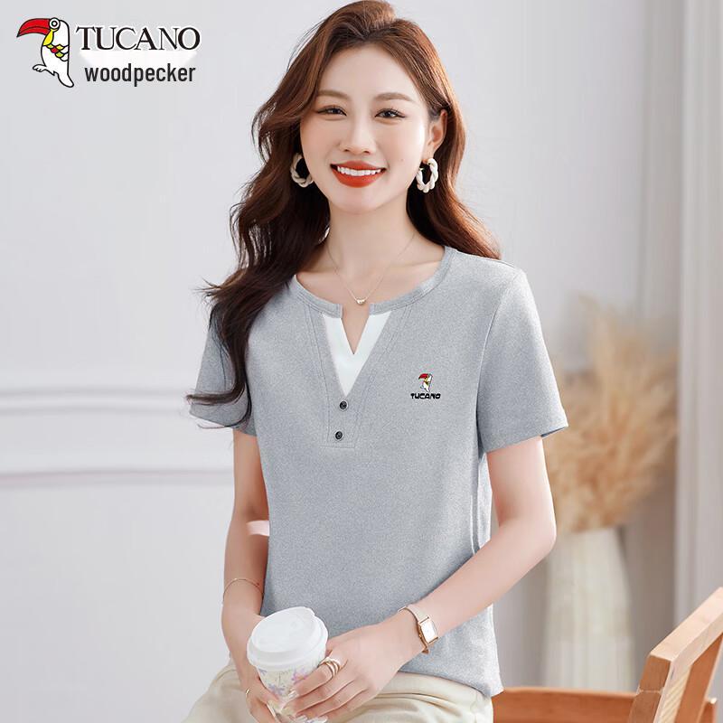 TUCANO Women s 2026 New V-Neck Loose Cotton T-Shirt XXXL
TUCANO Women s 2026 New V-Neck Loose Cotton T-Shirt XXXL