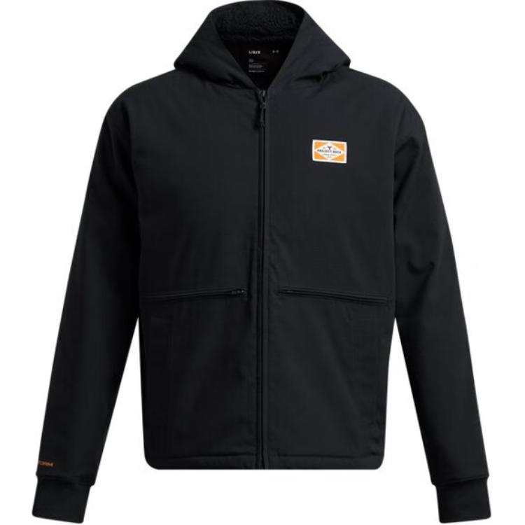 Under Armour Project Rock Woven Training Hoodie Jacket Men Jackets Black 1386904-001 M
Under Armour Project Rock Woven Training Hoodie Jacket Men Jackets Black 1386904-001 M