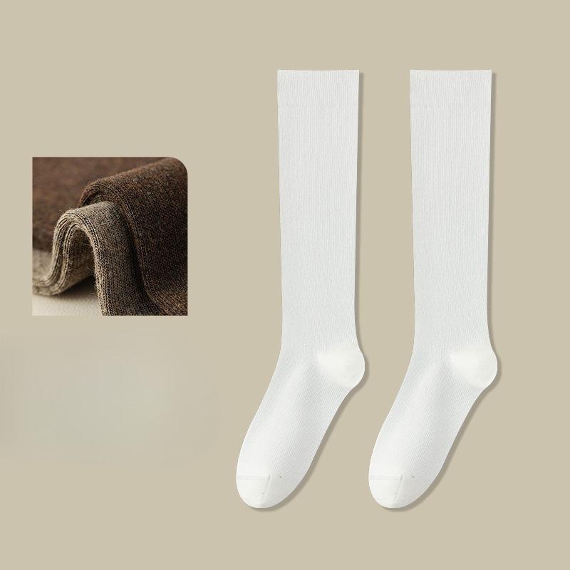 Носки до икры, Осенне-зимние компрессионные носки, Женские гольфы из чистого хлопка, Утягивающие женские носки до колена 1 pair белый
Носки до икры, Осенне-зимние компрессионные носки, Женские гольфы из чистого хлопка, Утягивающие женские носки до колена 1 pair белый