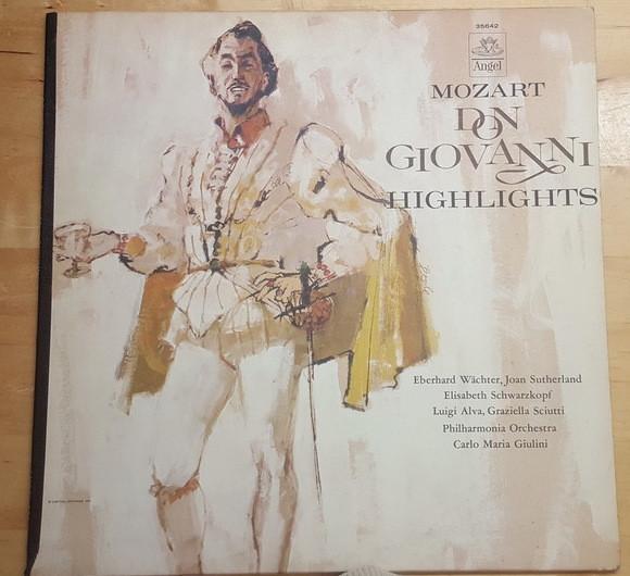 LP Record PHILHARMONIA ORCHESTRA, CARLO MARIA - Mozart, Don Giovanni Highlights 35642 ANGEL 1964 US Classical Used
LP Record PHILHARMONIA ORCHESTRA, CARLO MARIA - Mozart, Don Giovanni Highlights 35642 ANGEL 1964 US Classical Used