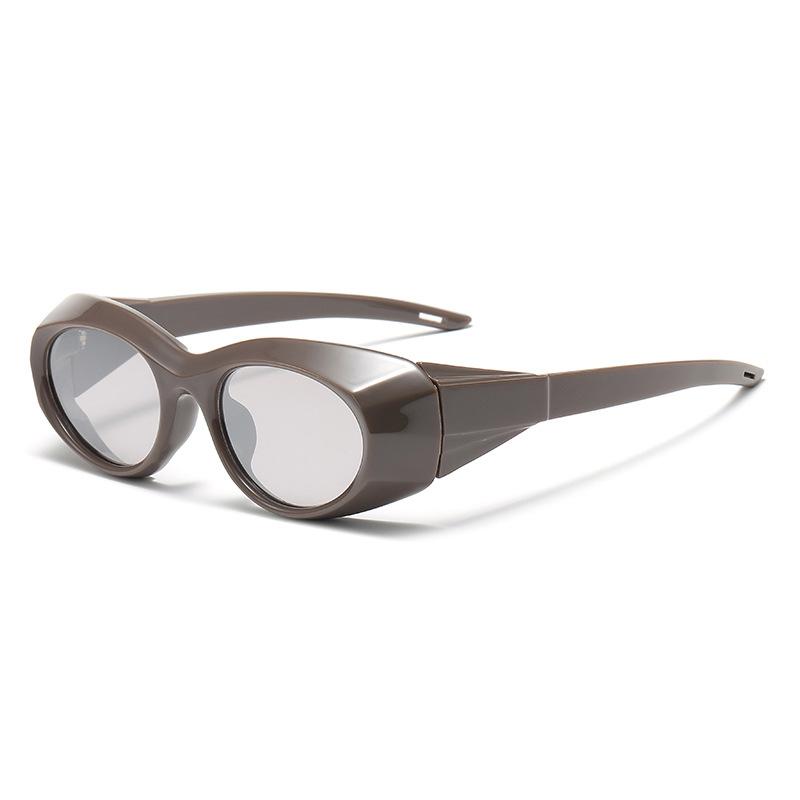 Steampunk sunglasses, futuristic personalized sunglasses, outdoor sports sunglasses кавовий
Steampunk sunglasses, futuristic personalized sunglasses, outdoor sports sunglasses кавовий