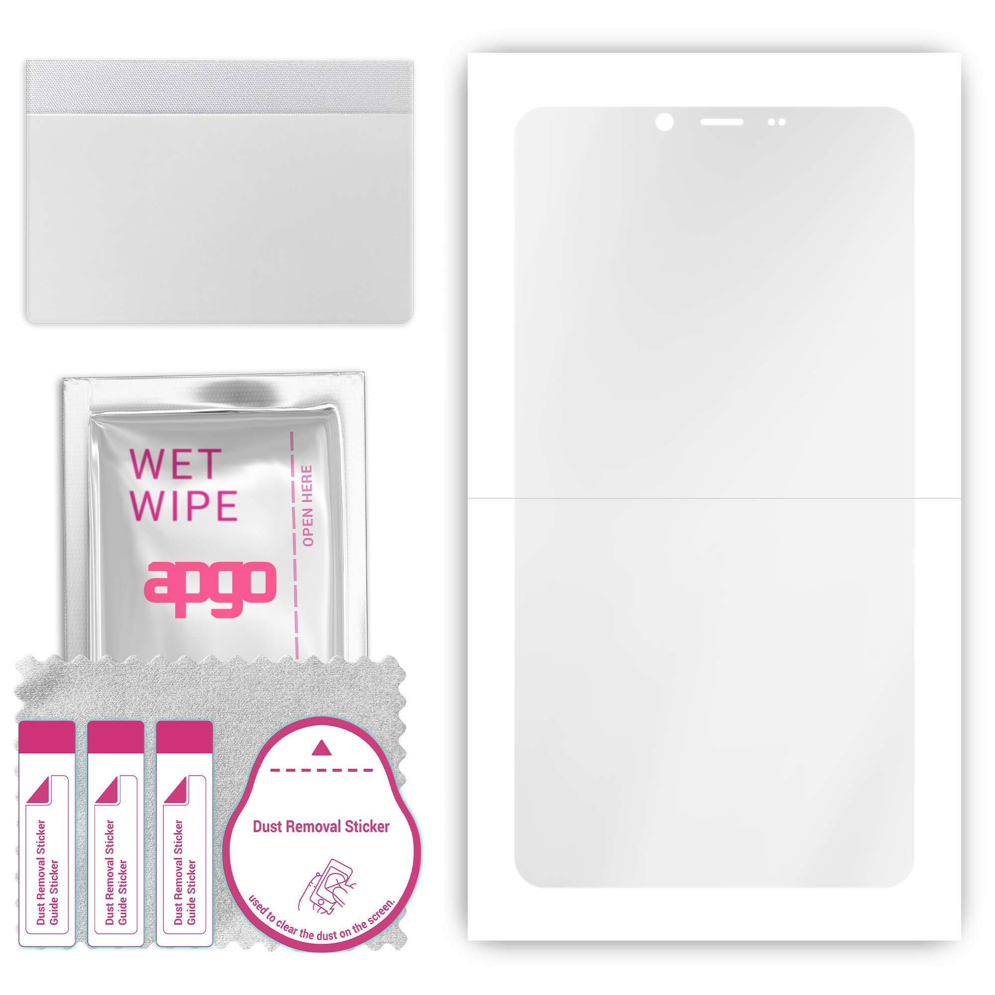 apgo Hydrogel Ultra-Clear Screen Protector for Kruger&Matz EAGLE 702, Hydrogel Film, Flexible, Soft TPU with positioning layer easy installation
apgo Hydrogel Ultra-Clear Screen Protector for Kruger&Matz EAGLE 702, Hydrogel Film, Flexible, Soft TPU with positioning layer easy installation