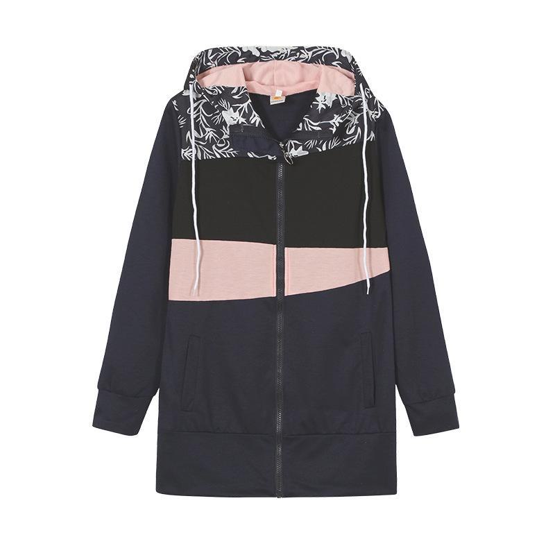 Жіноча толстовка з капюшоном і кольоровим принтом 2024 року на блискавці L Темно-синій
Жіноча толстовка з капюшоном і кольоровим принтом 2024 року на блискавці L Темно-синій