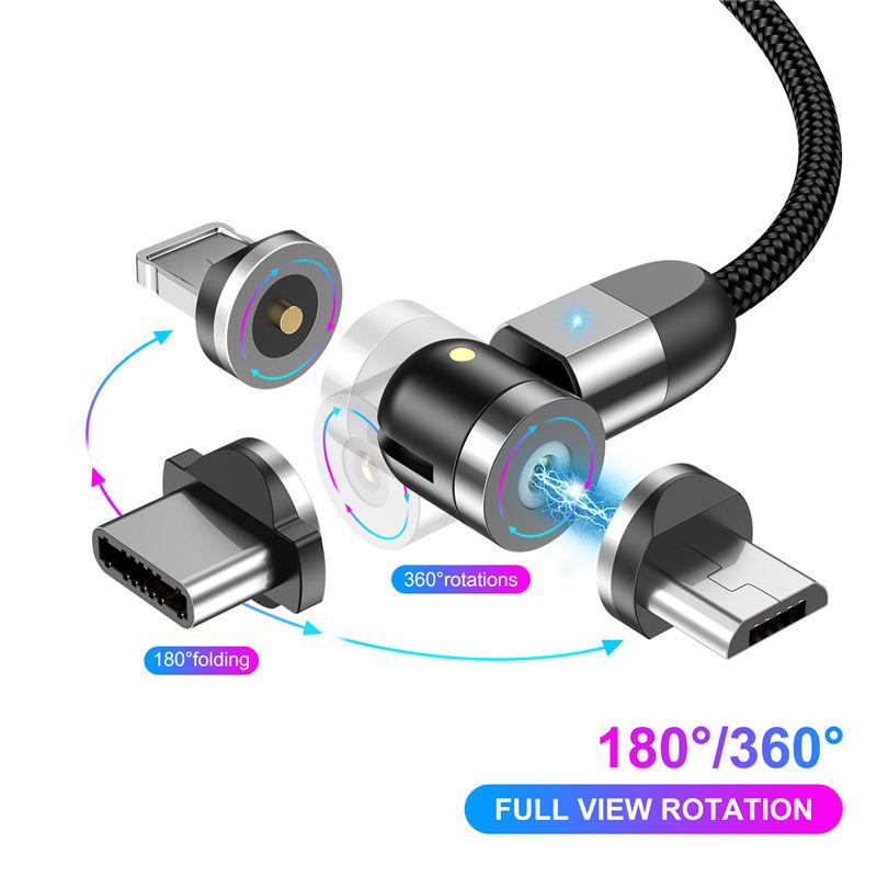 USLION 1M/2M 2.4A светодиодный магнитный кабель для Micro USB Тип C Телефон Кабельная зарядка заряда заряда заряда
USLION 1M/2M 2.4A светодиодный магнитный кабель для Micro USB Тип C Телефон Кабельная зарядка заряда заряда заряда