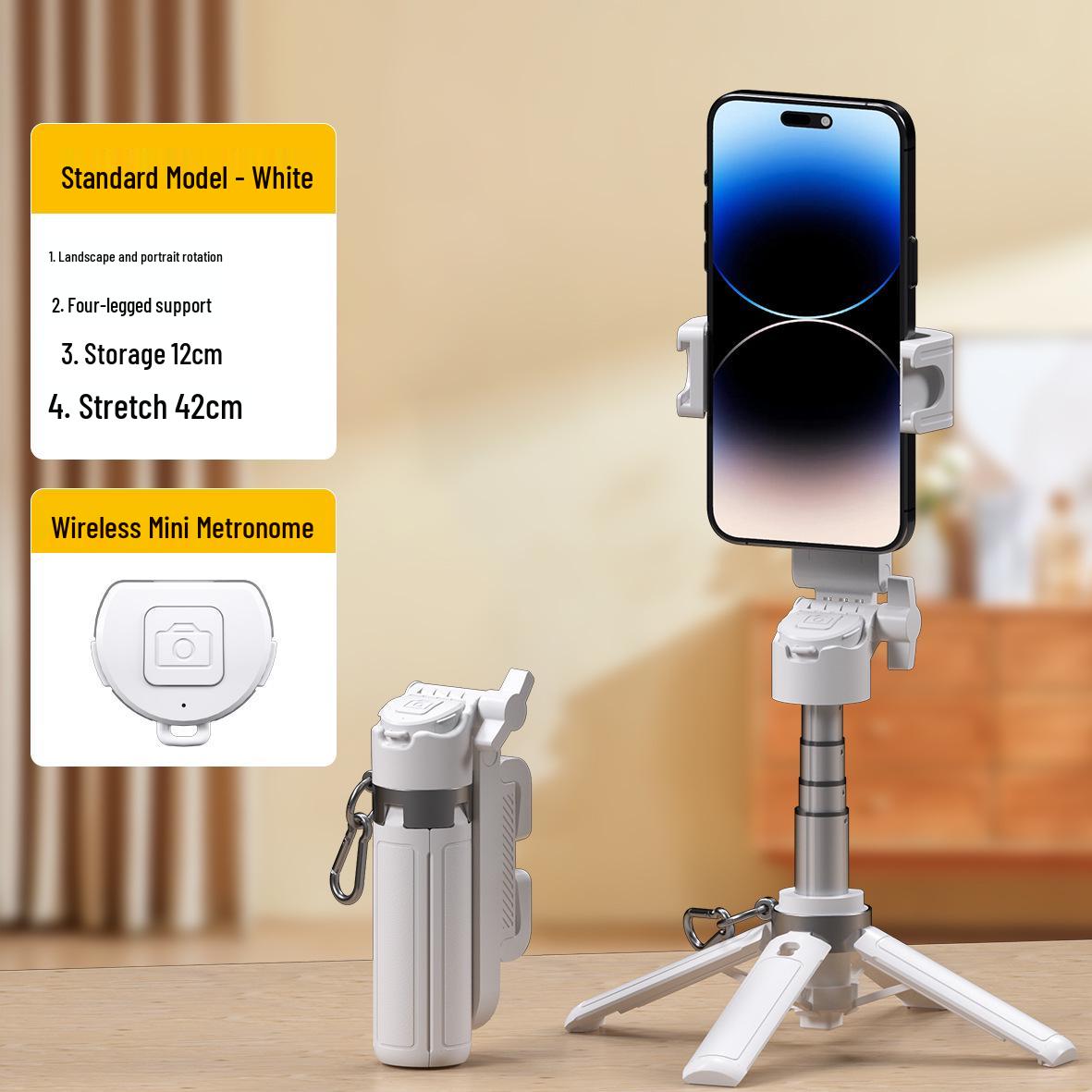 M1 Mini Selfie Stick: Compact, Retractable Stand with Bluetooth Remote & Anti-Shake for Live Streaming & Photography.
M1 Mini Selfie Stick: Compact, Retractable Stand with Bluetooth Remote & Anti-Shake for Live Streaming & Photography.