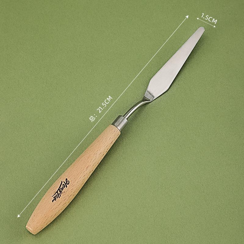 Набор из 5 мастихинов из нержавеющей стали для масляной и гуашевой живописи
Набор из 5 мастихинов из нержавеющей стали для масляной и гуашевой живописи