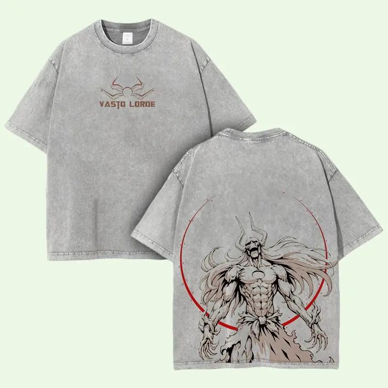 Kurosaki Ichigo Printed Tee Anime BLEACH Clothing Men Women High Quality Cotton Tshirts Vintage Washed Tshirt Harajuku T Shirt S
Kurosaki Ichigo Printed Tee Anime BLEACH Clothing Men Women High Quality Cotton Tshirts Vintage Washed Tshirt Harajuku T Shirt S
