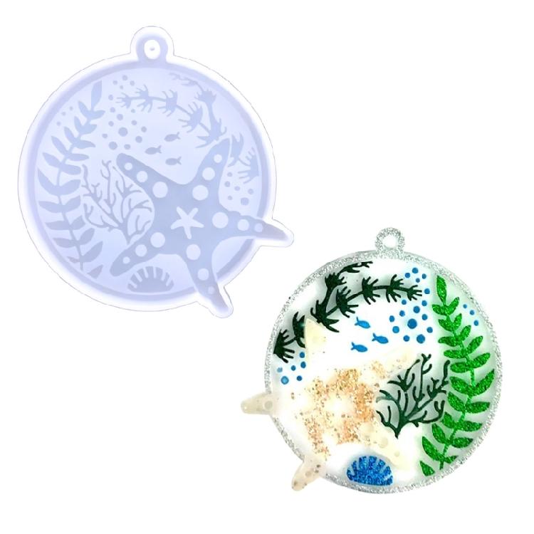 Resin Casting Silicone Mold Marine Animal Keychain Pendant Jewelry Mould DIY 1
Resin Casting Silicone Mold Marine Animal Keychain Pendant Jewelry Mould DIY 1
