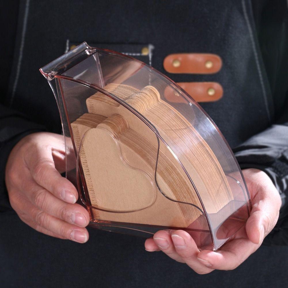 Dust-proof Coffee Filter Paper Box Portable Napkins Dispenser Coffee Filter Paper Holder Barista кофейный
Dust-proof Coffee Filter Paper Box Portable Napkins Dispenser Coffee Filter Paper Holder Barista кофейный