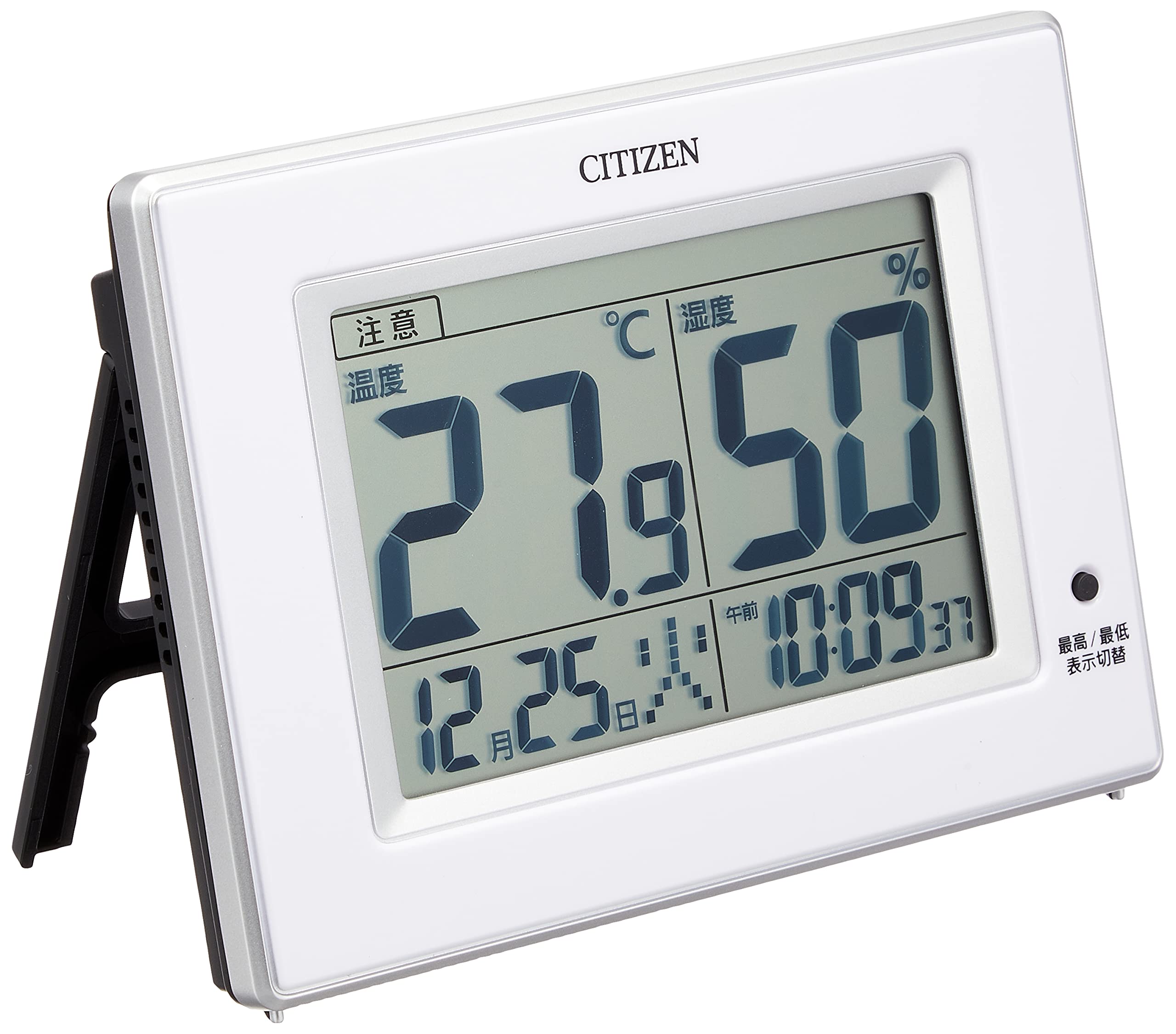 RHYTHM CITIZEN Digital LifeNavi D200A with x x Thermometer/Hygrometer Clock, White, 10.5 14.5 2.4 cm, 8RD200-A03 білий
RHYTHM CITIZEN Digital LifeNavi D200A with x x Thermometer/Hygrometer Clock, White, 10.5 14.5 2.4 cm, 8RD200-A03 білий