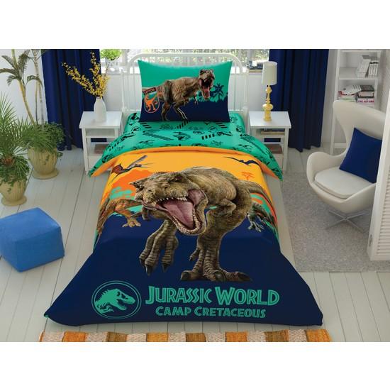 Tac Jurrasic World Camp Лицензированный комплект пододеяльников для одного человека