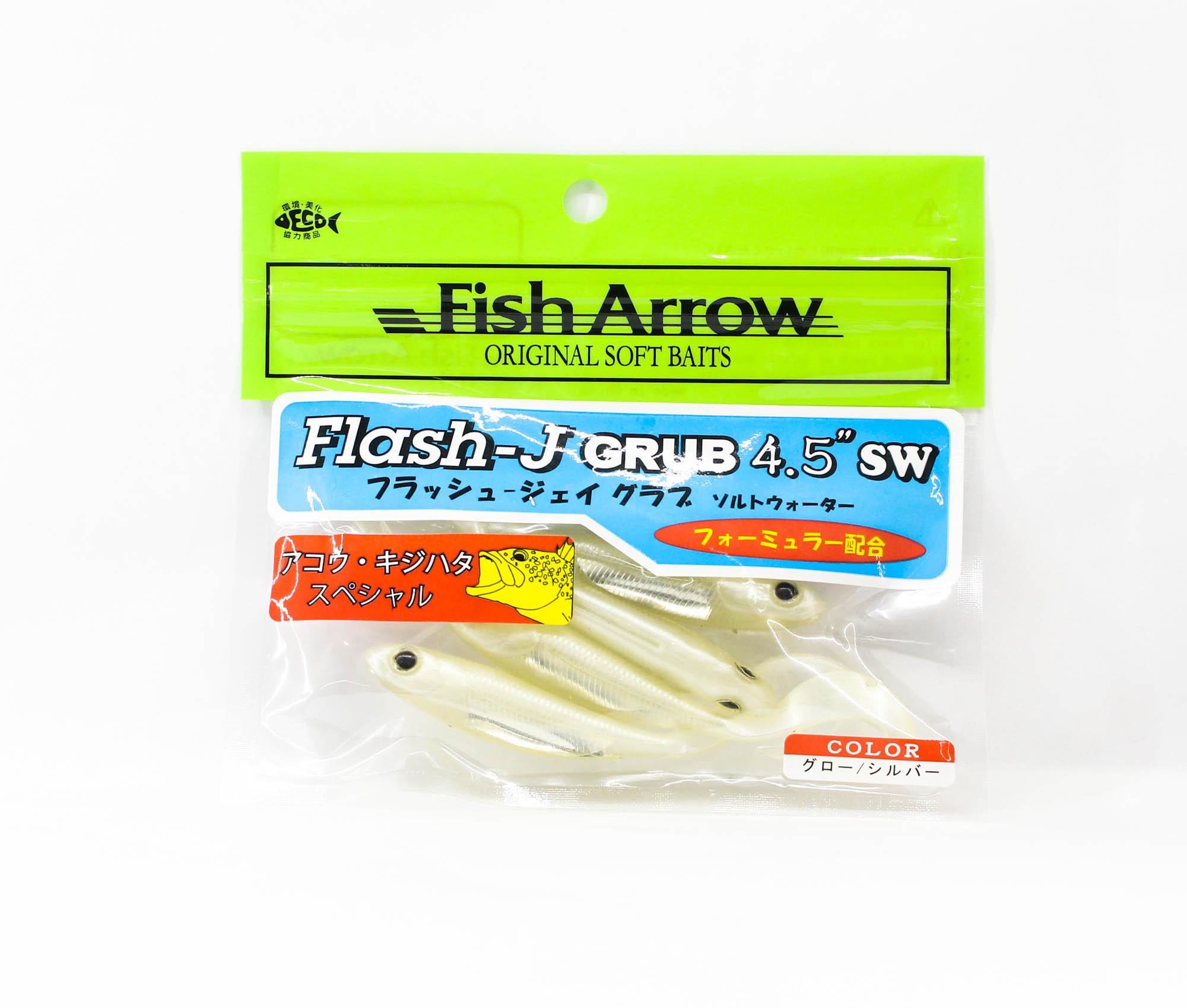 Мягкая приманка Fish Arrow Flash J Grub SW 4,5 дюйма, 5 шт. в упаковке #109 (0035)
Мягкая приманка Fish Arrow Flash J Grub SW 4,5 дюйма, 5 шт. в упаковке #109 (0035)