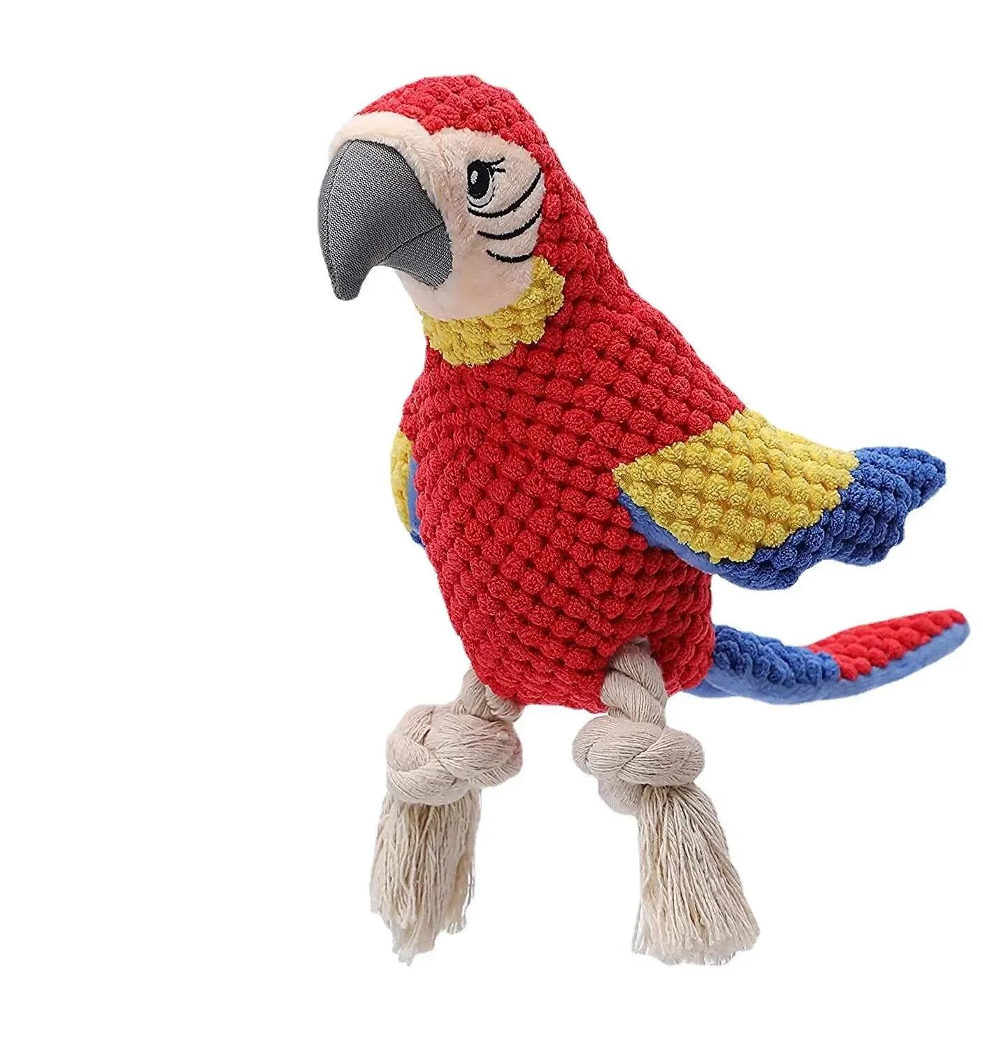 Squeaky Indestructible Plush Parrot Dog Toy for Aggressive Chewers Large Medium Small Dogs Durable Long Lasting Tough Chew Toys XS
Squeaky Indestructible Plush Parrot Dog Toy for Aggressive Chewers Large Medium Small Dogs Durable Long Lasting Tough Chew Toys XS