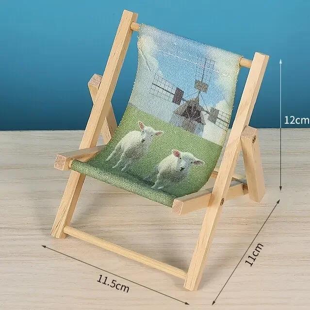 Doll Chair Outfit Accessories for Ropa Labubu 10cm Cotton Doll Summer Vacation Wooden Beach Reclining Camping Chair Ornament
Doll Chair Outfit Accessories for Ropa Labubu 10cm Cotton Doll Summer Vacation Wooden Beach Reclining Camping Chair Ornament