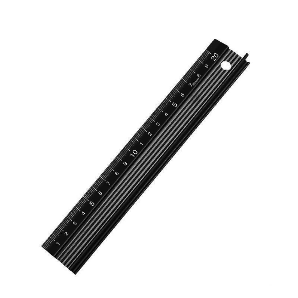 Non-Slip Grip Aluminium Zinc Zinc Alloy Ruler High Precision Calibration Ruler Straight Ruler Woodworking 20cm
Non-Slip Grip Aluminium Zinc Zinc Alloy Ruler High Precision Calibration Ruler Straight Ruler Woodworking 20cm