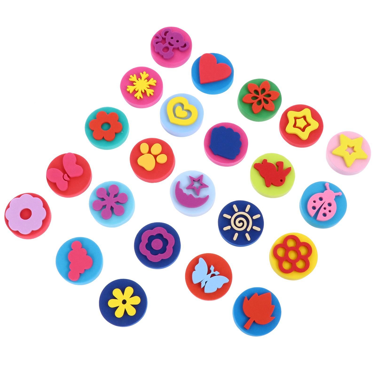 23 Pcs Eva Graffiti Stamp Kids Stamper Paint Sponge Brush Painting Stamper Double-Side Ink for Kids Sponges Child
23 Pcs Eva Graffiti Stamp Kids Stamper Paint Sponge Brush Painting Stamper Double-Side Ink for Kids Sponges Child