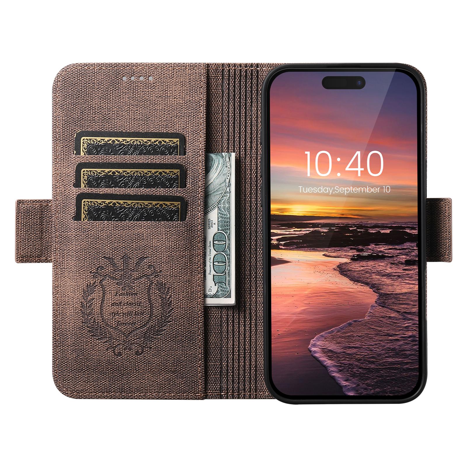 For iPhone 16 Pro Case Compatible with MagSafe Litchi Texture Leather Wallet Phone Cover Blue
For iPhone 16 Pro Case Compatible with MagSafe Litchi Texture Leather Wallet Phone Cover Blue