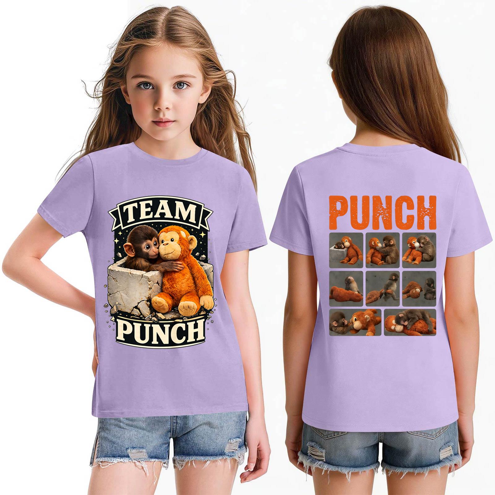 Girls Crew Neck Casual Short Sleeve T Shirt Animal Graphic Print Cotton Top Soft Lightweight Summer Tee for Kids 100 фиолетовый
Girls Crew Neck Casual Short Sleeve T Shirt Animal Graphic Print Cotton Top Soft Lightweight Summer Tee for Kids 100 фиолетовый