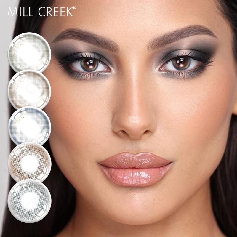 Mill Creek, 2 шт., пара контактных линз класса 14,2 мм, зеленые контактные линзы, натуральные глаза, синие красивые цветные контактные линзы
Mill Creek, 2 шт., пара контактных линз класса 14,2 мм, зеленые контактные линзы, натуральные глаза, синие красивые цветные контактные линзы