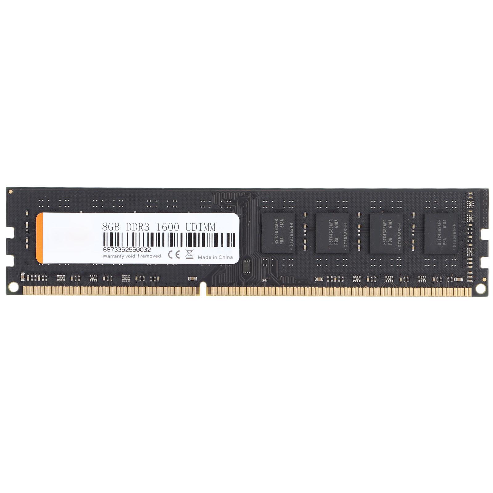 Desktop Memory Module Increase Memory Capacity Stable Performance Fast Heat Dissipation DDR3 Memory 1600MHz
Desktop Memory Module Increase Memory Capacity Stable Performance Fast Heat Dissipation DDR3 Memory 1600MHz