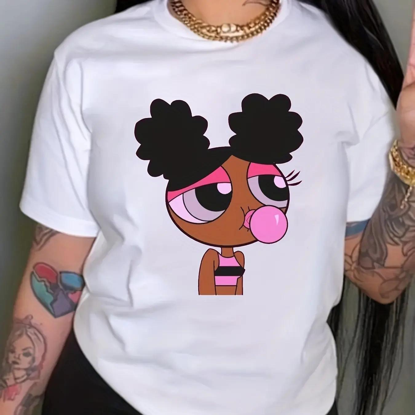 Cartoon Print Crew Neck T-Shirt, Casual Short Sleeve Top For Spring & Summer, Women s Clothing S
Cartoon Print Crew Neck T-Shirt, Casual Short Sleeve Top For Spring & Summer, Women s Clothing S
