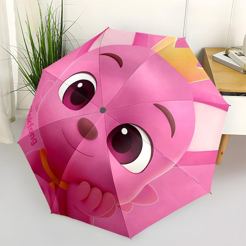 Pinkfong, Cartoon Character Automatic Opening and Closing, 8 rib Structure Portable Umbrella, Suitable for Men and Women in All Seasons Per
Pinkfong, Cartoon Character Automatic Opening and Closing, 8 rib Structure Portable Umbrella, Suitable for Men and Women in All Seasons Per