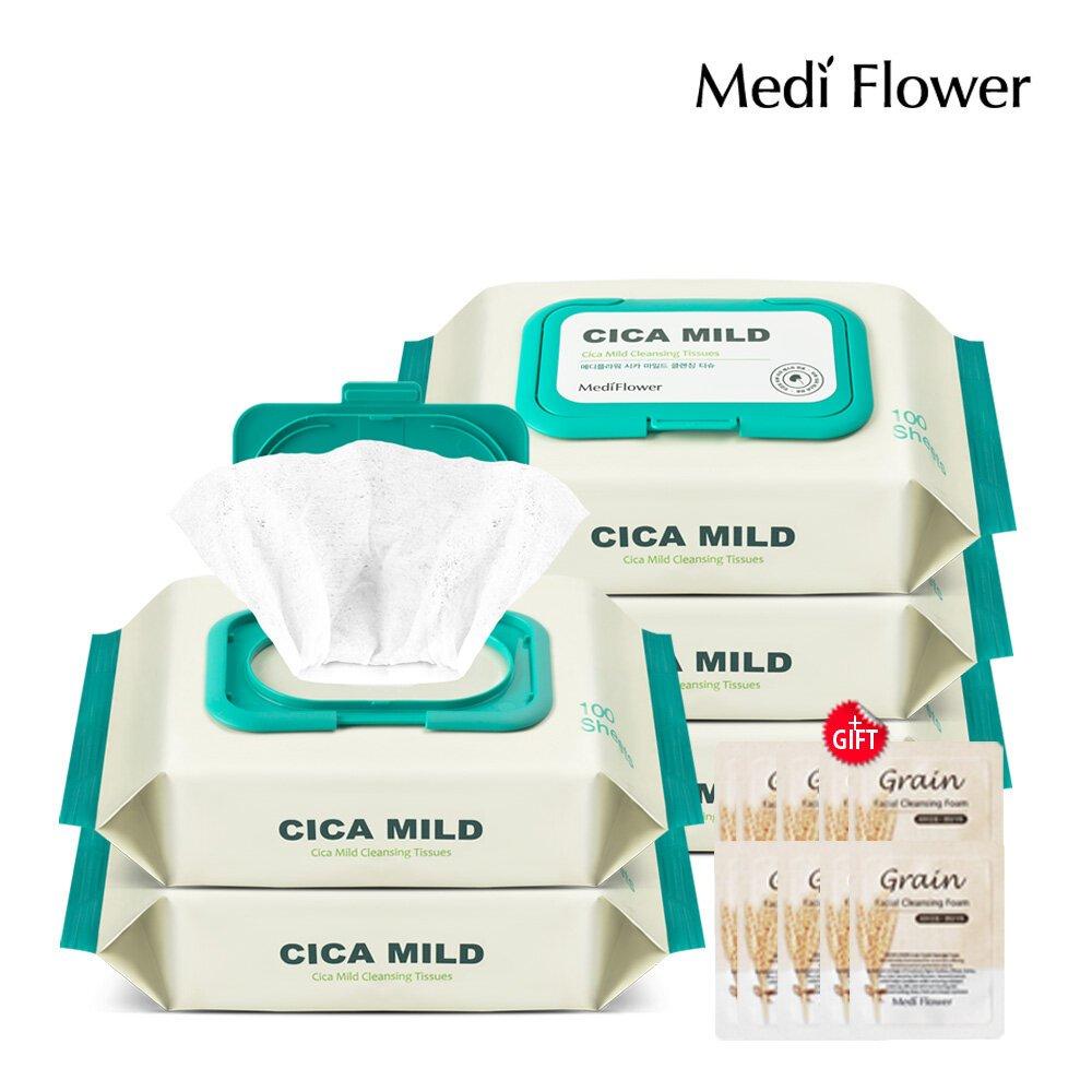 Мягкие очищающие салфетки Mediflower cica 100 листов x 5 + пакетики с зерном 10 листов
Мягкие очищающие салфетки Mediflower cica 100 листов x 5 + пакетики с зерном 10 листов