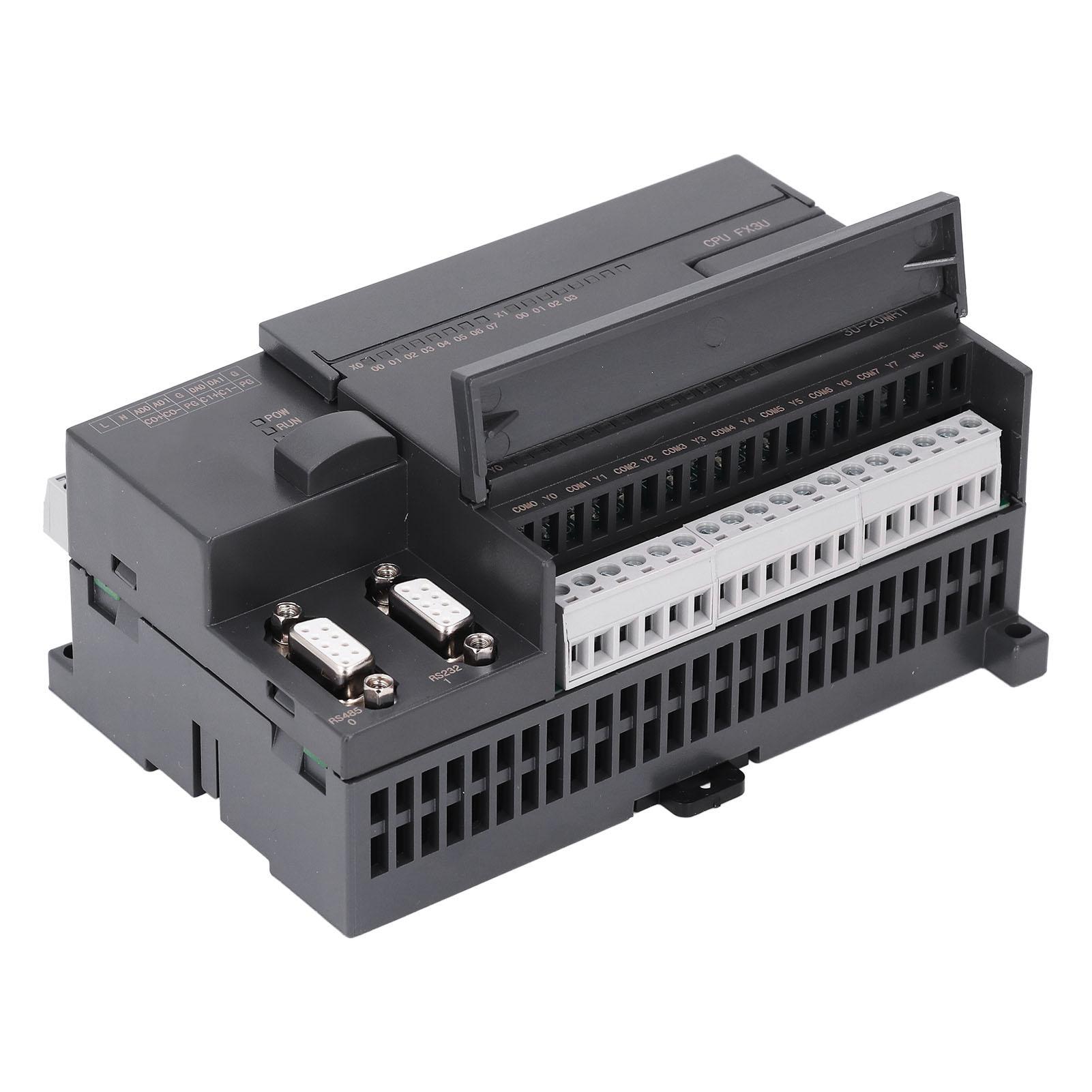 PLC Control Board 12 in 8 Out 2 Way 60K Counting Industrial Programmable Controller with 232 485 Por
PLC Control Board 12 in 8 Out 2 Way 60K Counting Industrial Programmable Controller with 232 485 Por