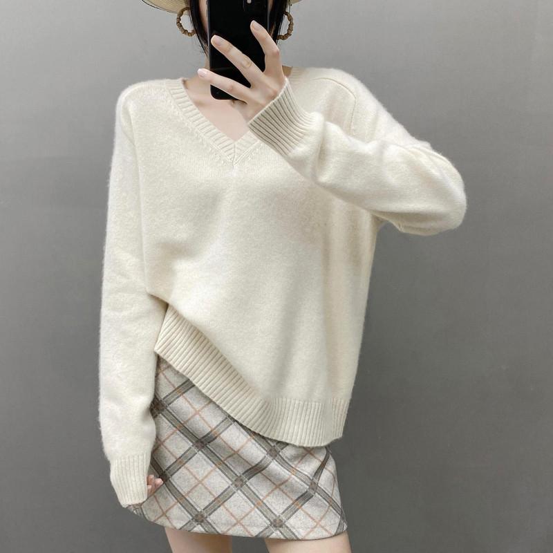 Женский свитер Qinghe 100% чистый кашемир - Ультрамягкий роскошный зимний пуловер L теплый белый
Женский свитер Qinghe 100% чистый кашемир - Ультрамягкий роскошный зимний пуловер L теплый белый