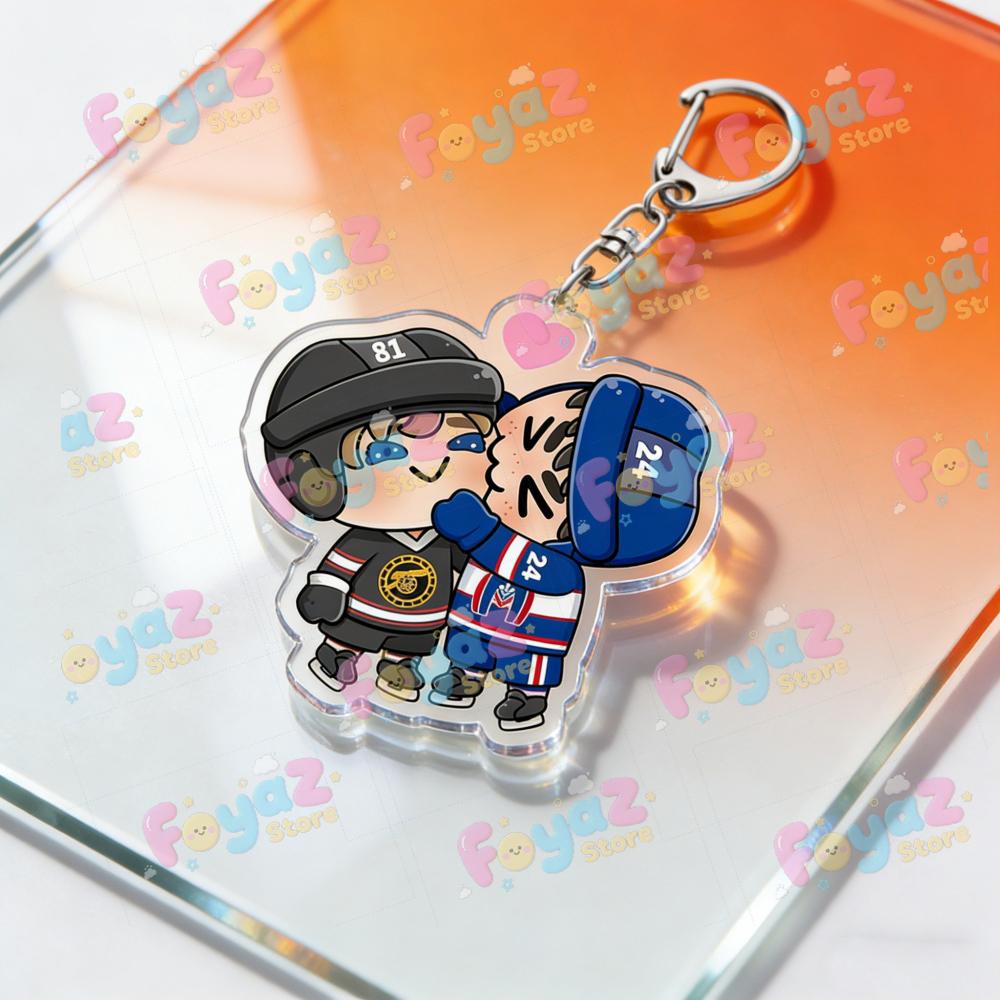 Cartoon Heated Rivalry Keychain for Accessorie Bag Chaim Shane Hollander Ilya Rozanov Lovers Keyrings Jewelry Freinds Gifts
Cartoon Heated Rivalry Keychain for Accessorie Bag Chaim Shane Hollander Ilya Rozanov Lovers Keyrings Jewelry Freinds Gifts