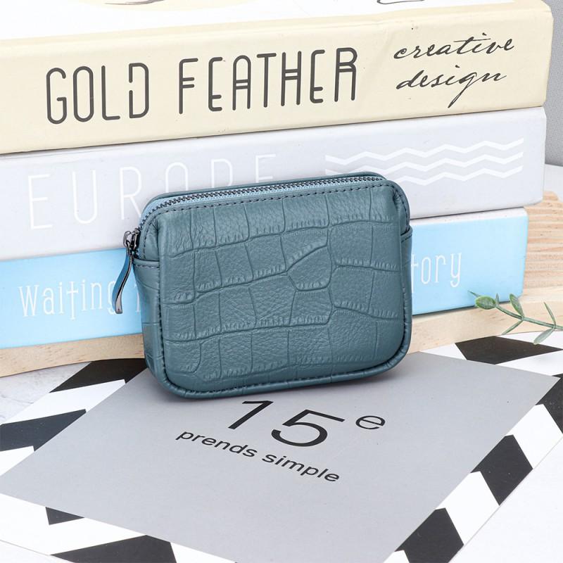 Pure Cowhide Women s Change Purse Fashionable Embossed Stone Pattern Zipper Loose Large Capacity Coin 11x9x2cm
Pure Cowhide Women s Change Purse Fashionable Embossed Stone Pattern Zipper Loose Large Capacity Coin 11x9x2cm