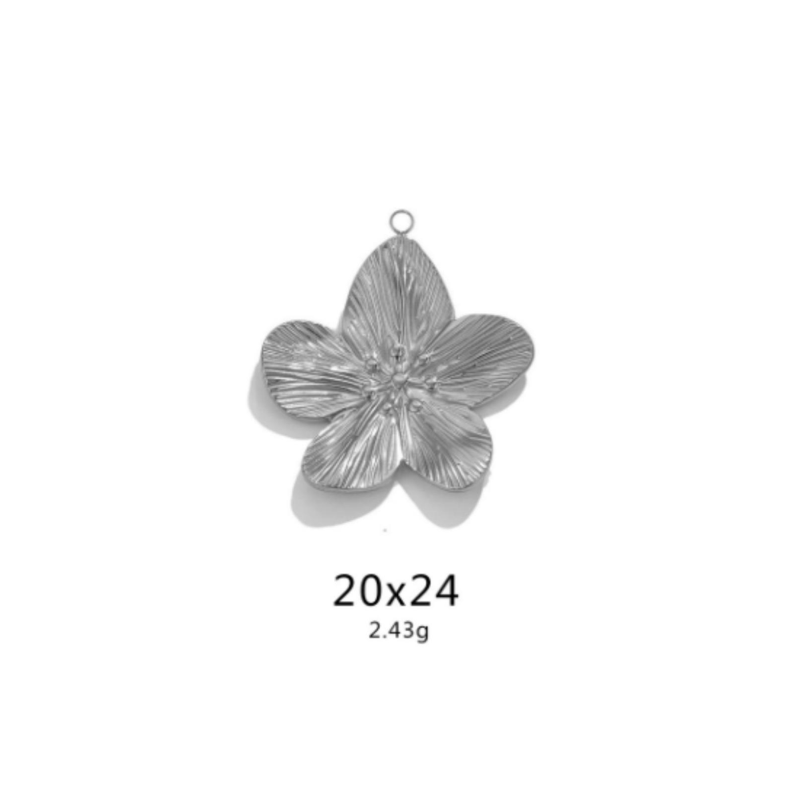 5 PCs 304 Stainless Steel Retro Pendants Flower Pendants For DIY Necklace Earrings Bracelet Jewelry Making Findings
5 PCs 304 Stainless Steel Retro Pendants Flower Pendants For DIY Necklace Earrings Bracelet Jewelry Making Findings