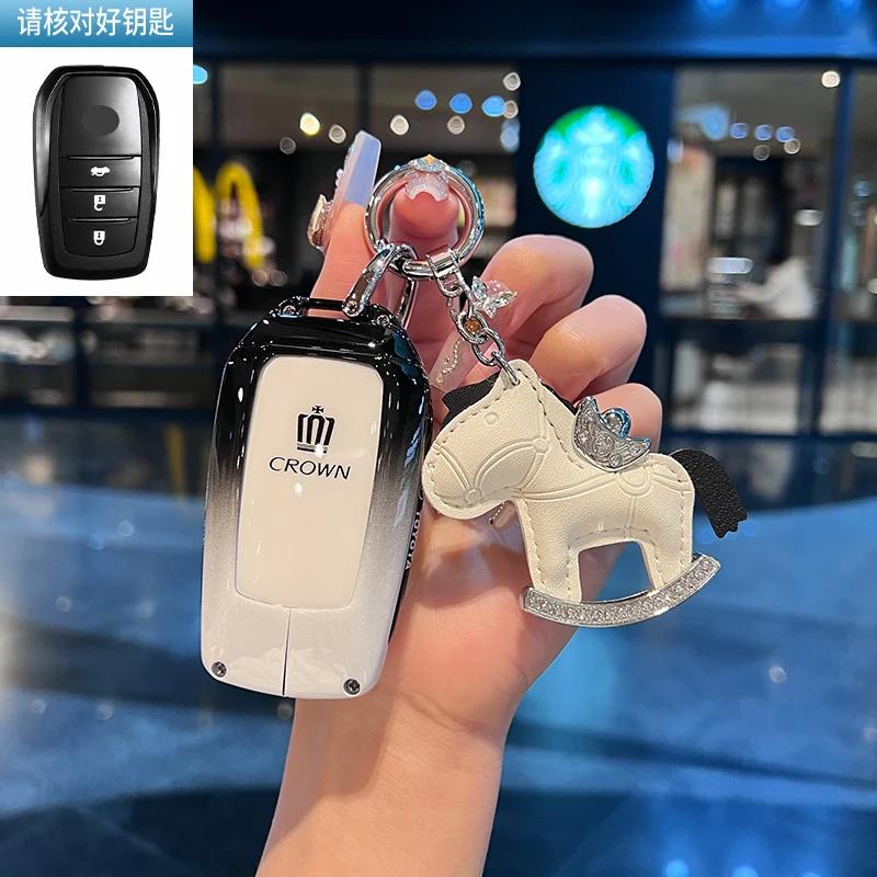 High-end Metal Key Case For Toyota Crown Car Accessories Suitable For Older Models Crown Land Cruiser Key Holder
High-end Metal Key Case For Toyota Crown Car Accessories Suitable For Older Models Crown Land Cruiser Key Holder