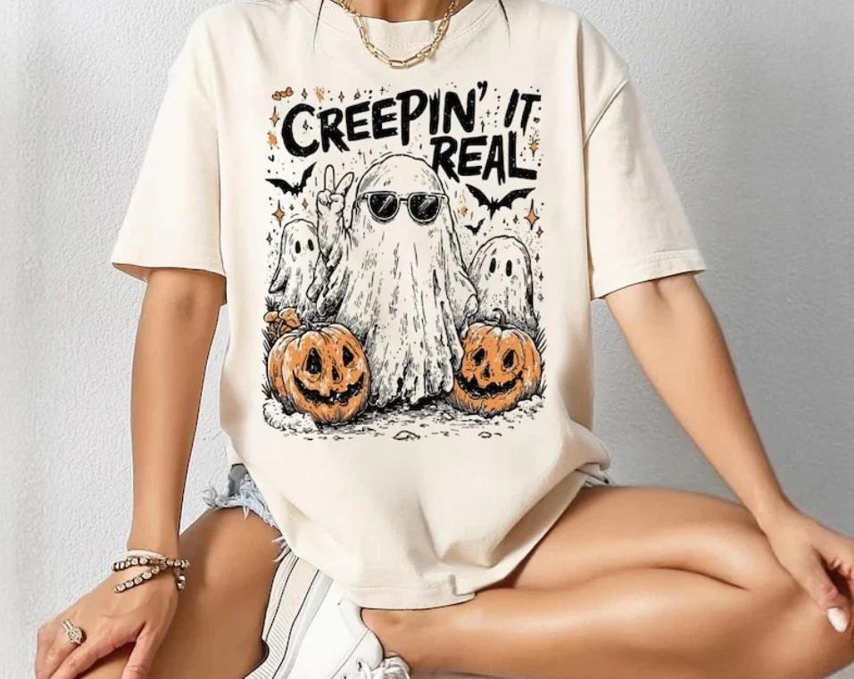 Creepin It Real Halloween T-Shirt 3XL
Creepin It Real Halloween T-Shirt 3XL
