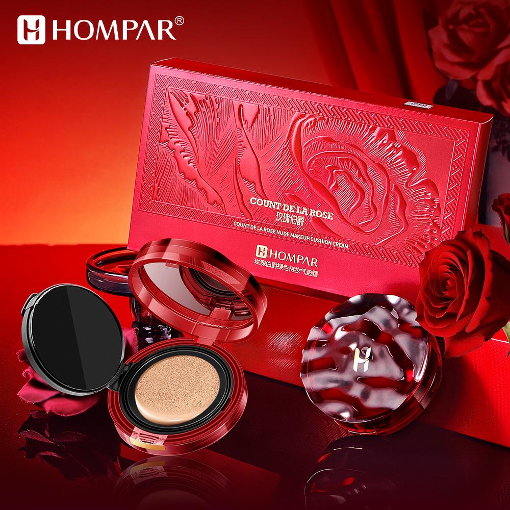 Hanbeier Rose Nude Long-lasting Cushion Foundation: Moisturizing, Non-cakey, Non-transferring Concealer, 15g x 2. 15g x 2
Hanbeier Rose Nude Long-lasting Cushion Foundation: Moisturizing, Non-cakey, Non-transferring Concealer, 15g x 2. 15g x 2