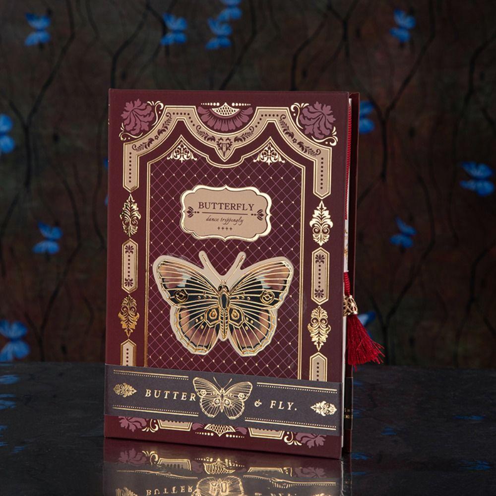 Ручной регистр, дневник, книга, винтажный блокнот, креативный готический блокнот с бабочкой, студенческий блокнот Style D
Ручной регистр, дневник, книга, винтажный блокнот, креативный готический блокнот с бабочкой, студенческий блокнот Style D