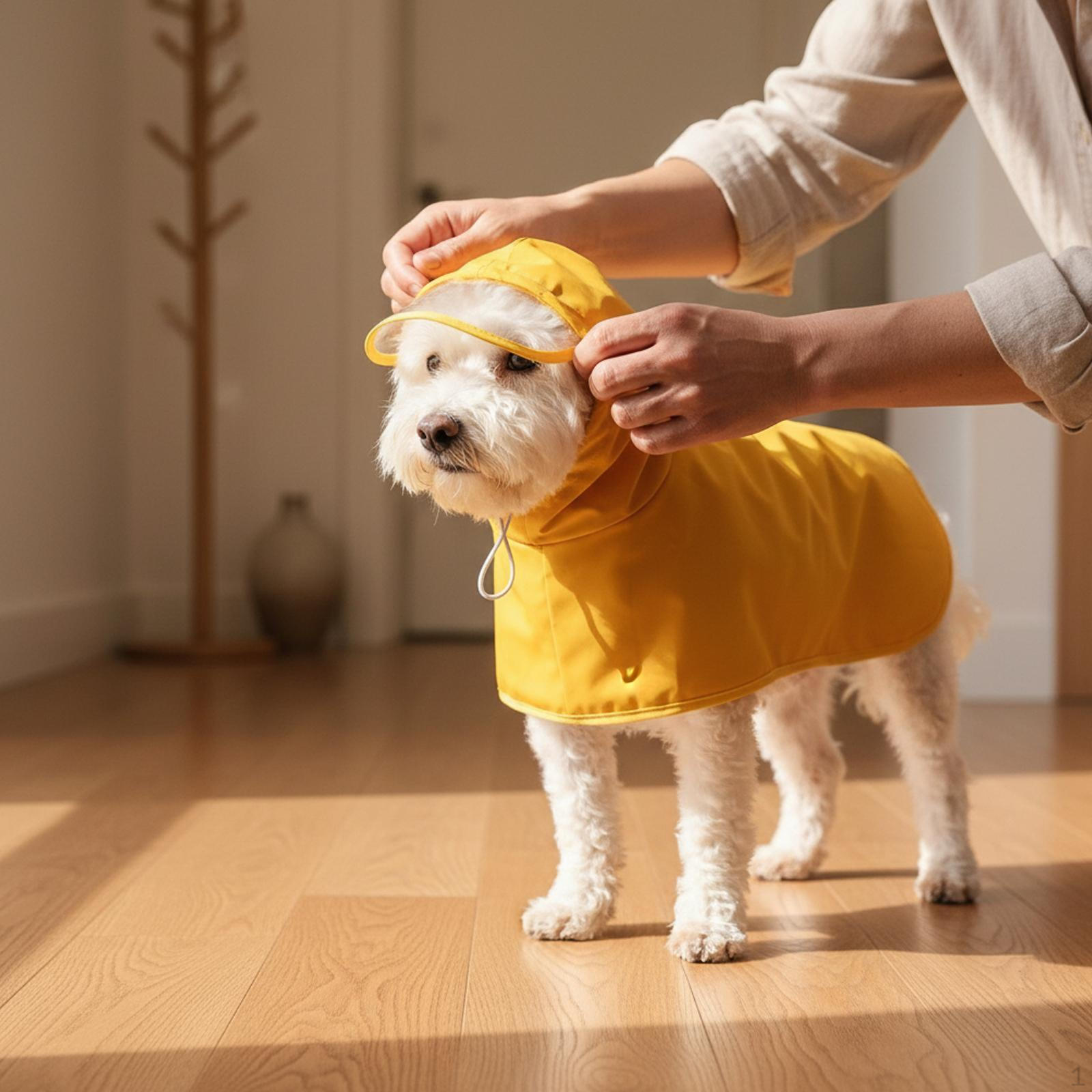 Dog Poncho Hooded Raincoat, Breathable Convenient Rain Jacket, Pet Cape for Medium Dogs M
Dog Poncho Hooded Raincoat, Breathable Convenient Rain Jacket, Pet Cape for Medium Dogs M