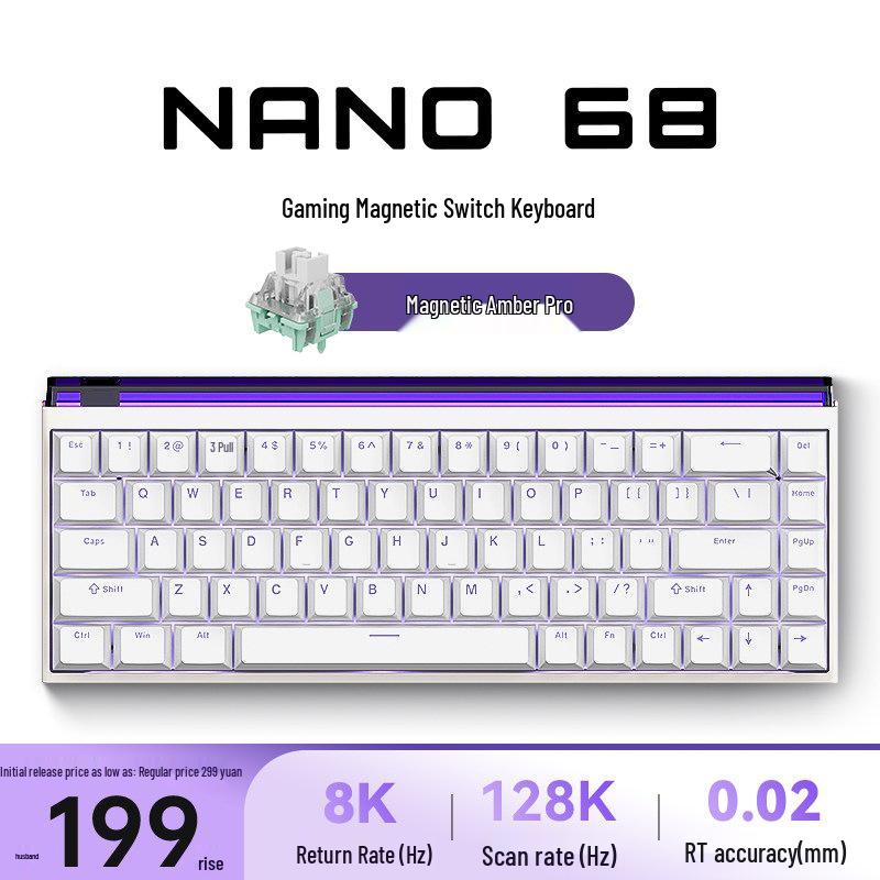 Mei Jia Shi Nano68 TTC Tianwang Switch Adjustable Gaming Keyboard
Mei Jia Shi Nano68 TTC Tianwang Switch Adjustable Gaming Keyboard