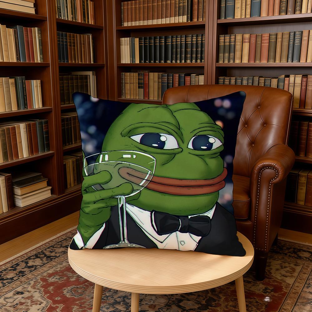 Abstract Funny P-Pepe the F-Frog cushion cover Home Office Birthday Anniversary Gifts Soft Skin Friendly Cushion Cover 30cmx30cm
Abstract Funny P-Pepe the F-Frog cushion cover Home Office Birthday Anniversary Gifts Soft Skin Friendly Cushion Cover 30cmx30cm