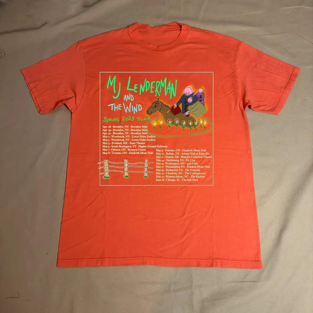 MJ Lenderman Announces New 2025 Tour Gift For Fan T-shirt S to 5XL MD1448 Unisex T-Shirt XXXL
MJ Lenderman Announces New 2025 Tour Gift For Fan T-shirt S to 5XL MD1448 Unisex T-Shirt XXXL