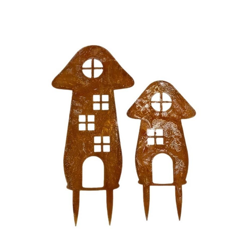 Mushroom House-Shaped Garden Decoration Pile Retro Style Rusty Mushroom Plaque Garden 2 PCS
Mushroom House-Shaped Garden Decoration Pile Retro Style Rusty Mushroom Plaque Garden 2 PCS